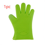 Load image into Gallery viewer, Food Grade Silicone Heat Resistant BBQ Glove Silicone Oven Mitts
