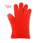 Load image into Gallery viewer, Food Grade Silicone Heat Resistant BBQ Glove Silicone Oven Mitts
