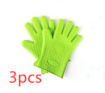 Load image into Gallery viewer, Food Grade Silicone Heat Resistant BBQ Glove Silicone Oven Mitts
