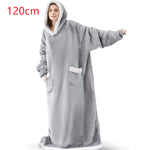 Load image into Gallery viewer, Hoodie Blanket Winter Warm Home Clothes Women Men Oversized Pullover With Pockets
