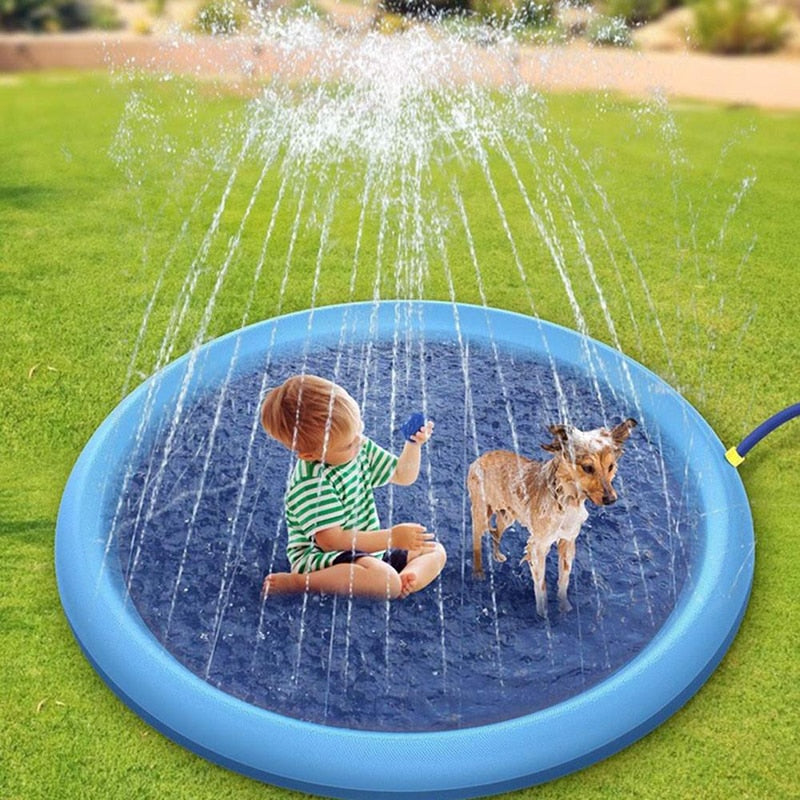 Dog Fountain Splash Pad